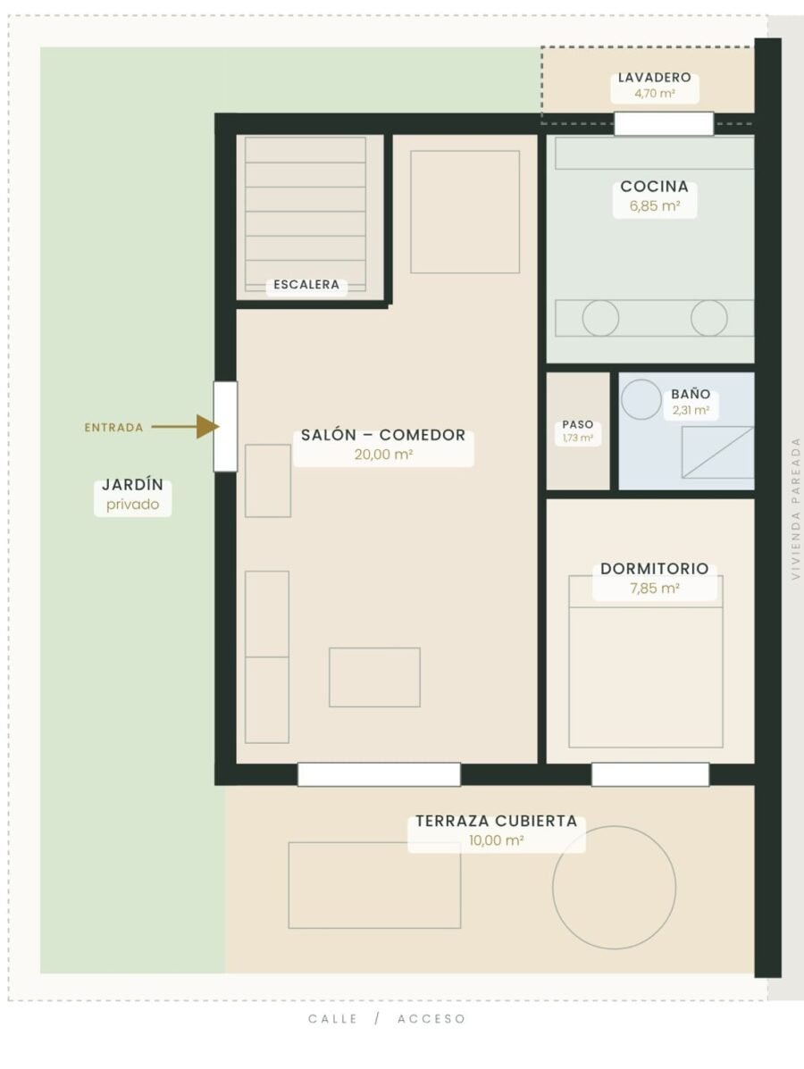 Ground floor — Residencial Montesol